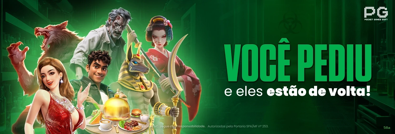 Bônus boas-vindas 58a R$100